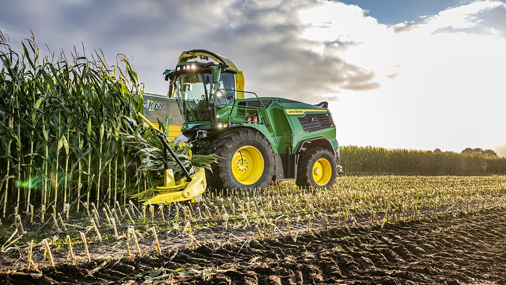 Moderne Landmaschinen